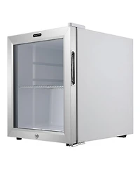 Whynter 62 Can Capacity Stainless Steel Beverage Refrigerator with Lock