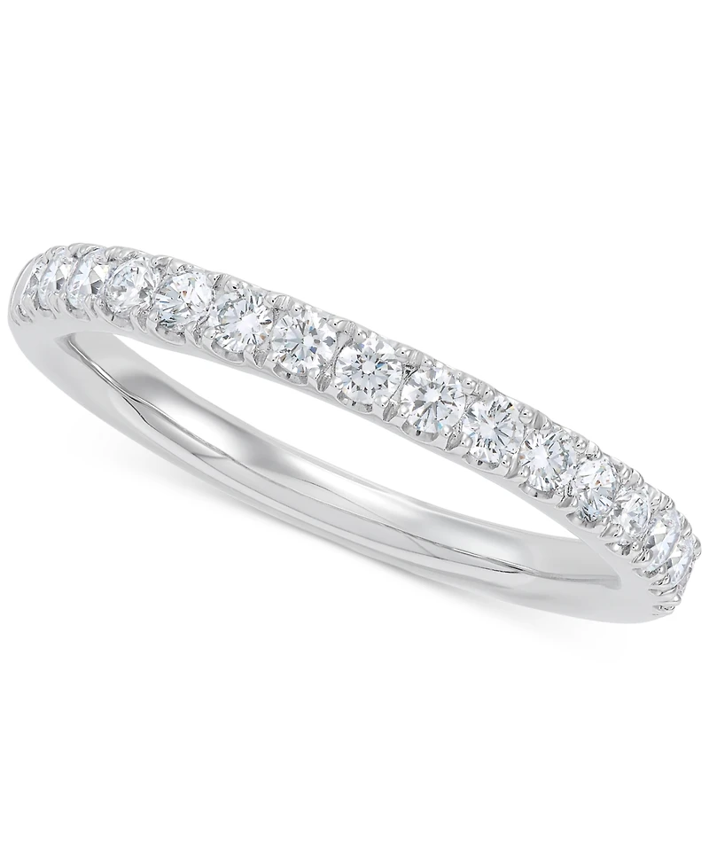 Grown With Love Igi Certified Lab Diamond Band (1/2 ct. t.w.) 14k White Gold