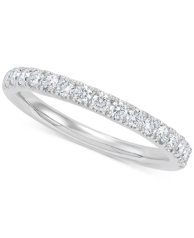 Grown With Love Igi Certified Lab Diamond Band (1/2 ct. t.w.) 14k White Gold