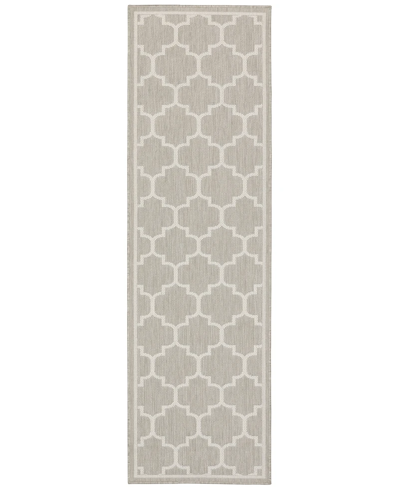 Oriental Weavers Portofino Outdoor 1636 1'10" x 7'3" Runner Area Rug
