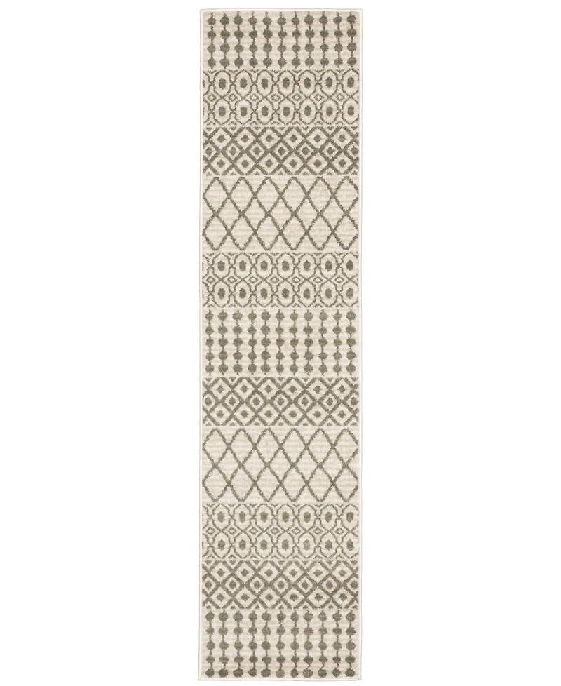 Oriental Weavers Georgia 717 1'10" x 7'6" Runner Area Rug