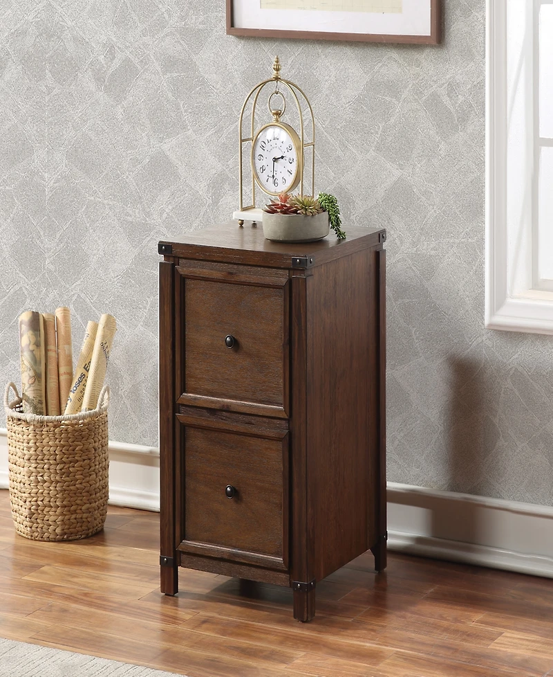 Osp Home Furnishings Baton Rouge 2 Drawer File Cabinet