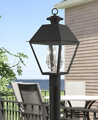 Livex Wentworth 3 Light Outdoor Post Top Lantern