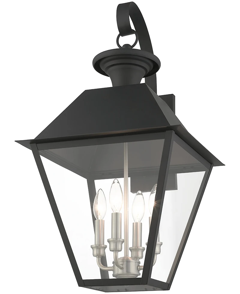 Livex Wentworth 4 Light Outdoor Wall Lantern