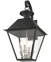 Livex Wentworth 4 Light Outdoor Wall Lantern
