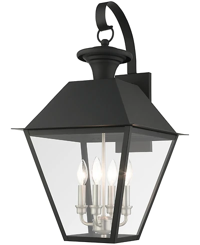Livex Wentworth 4 Light Outdoor Wall Lantern