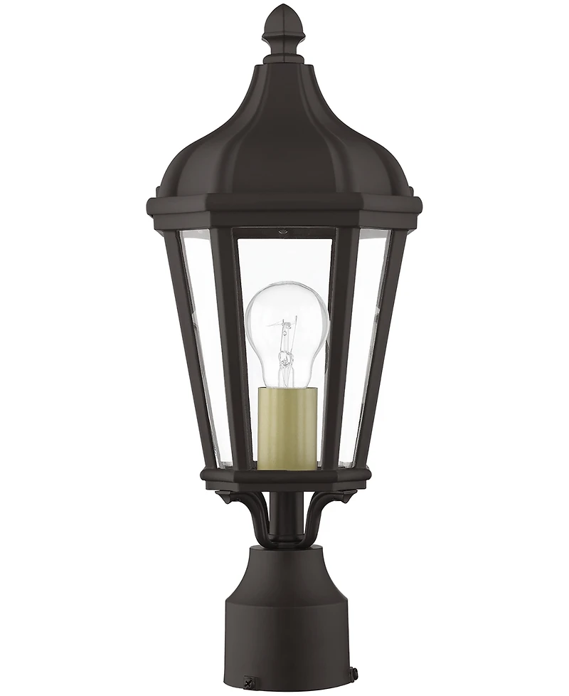 Livex Morgan 1 Light Outdoor Post Top Lantern