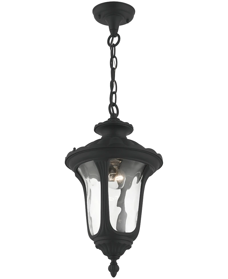 Livex Oxford 1 Light Outdoor Pendant Lantern