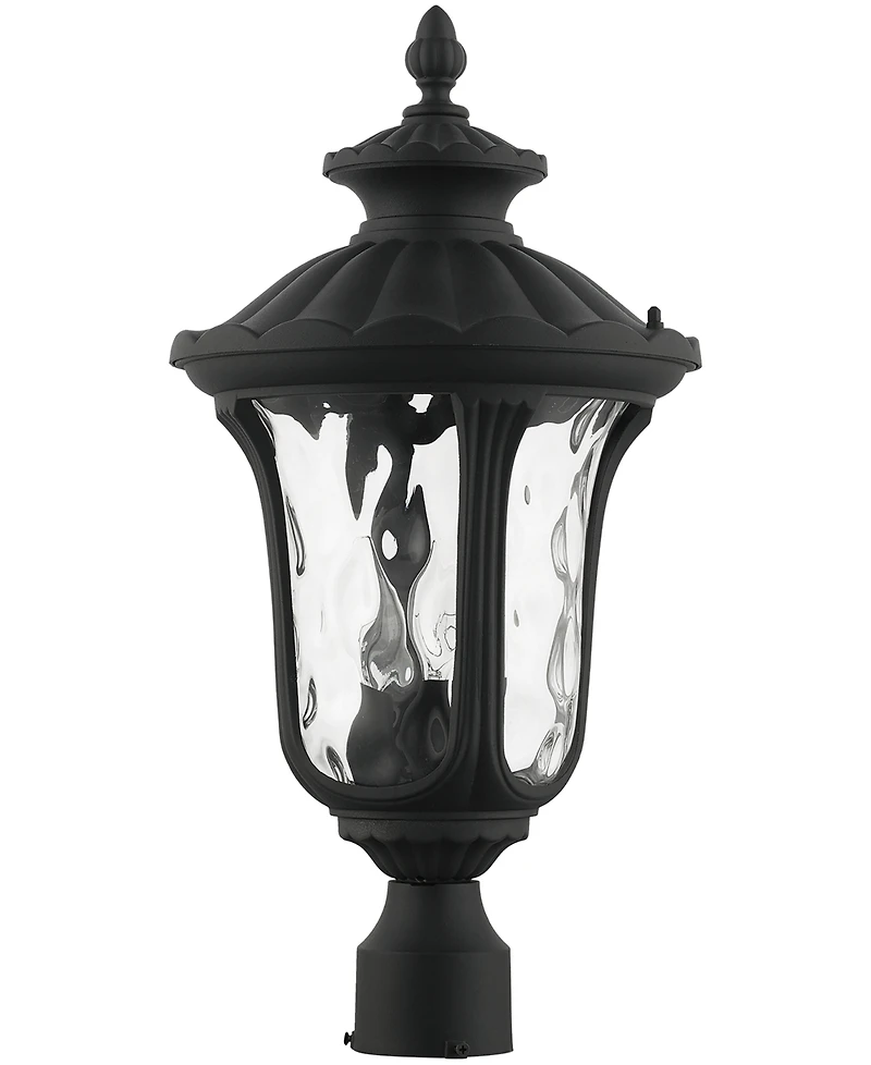 Livex Oxford 3 Light Outdoor Post Top Lantern