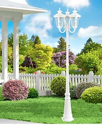 Livex Oxford 3 Light Outdoor Post Light
