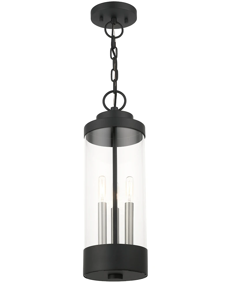 Livex Hillcrest 3 Light Outdoor Pendant Lantern