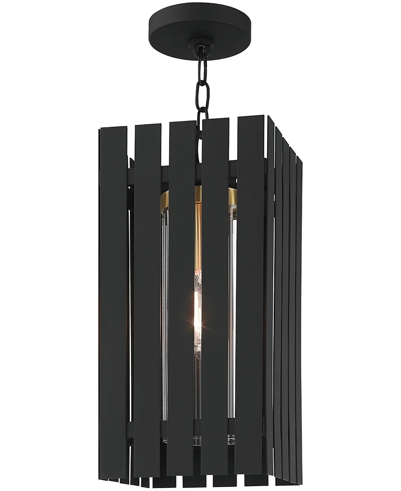 Livex Greenwick 1 Light Outdoor Pendant Lantern