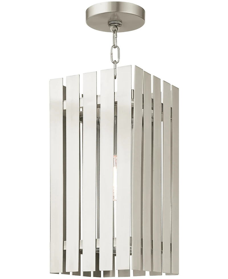 Livex Greenwick 1 Light Outdoor Pendant Lantern