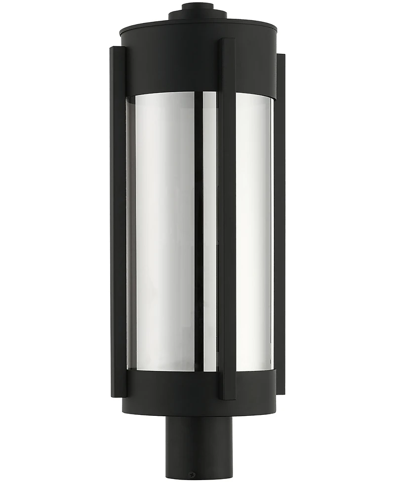 Livex Sheridan 3 Light Outdoor Post Top Lantern