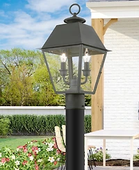 Livex Wentworth 2 Light Outdoor Medium Post Top Lantern