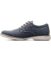Nunn Bush Men's Otto Canvas Plain Toe Oxford Shoes