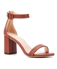 Lulu Women's Single Band Heel Sandals