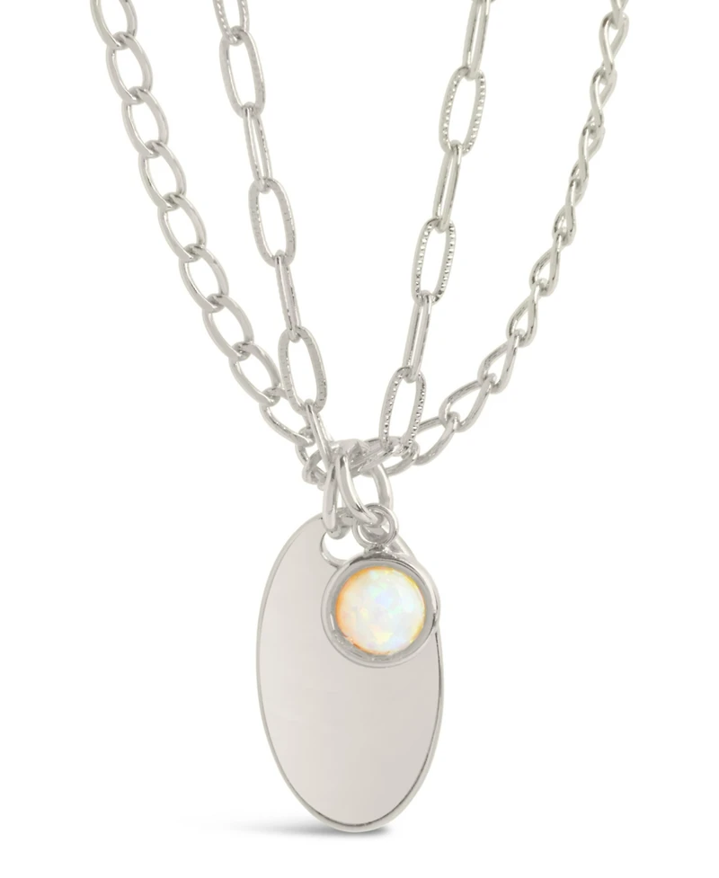 Sterling Forever Isla Layered Necklace