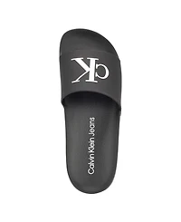 Calvin Klein Women's Arin Logo Beach Slide Sandals