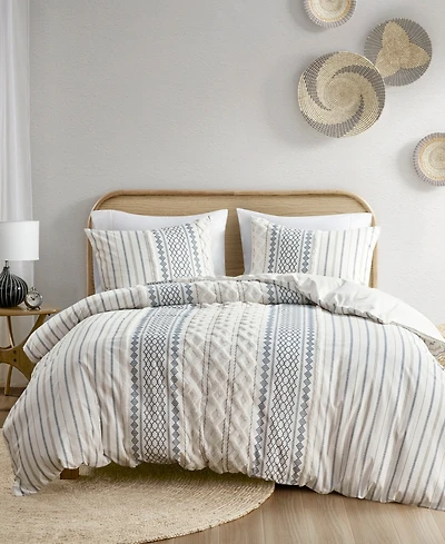 Ink+Ivy Imani 3-Pc. Duvet Cover Set, King/California King