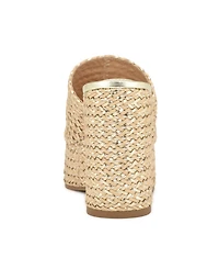 Nine West Women's Everie Woven High Platform Wedge Sandals