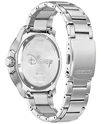 Citizen Eco-Drive Men's Mickey Mouse Astronaut Stainless Steel Bracelet Watch 42mm