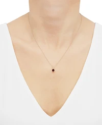 Birthstone Pendant 14k Gold or White