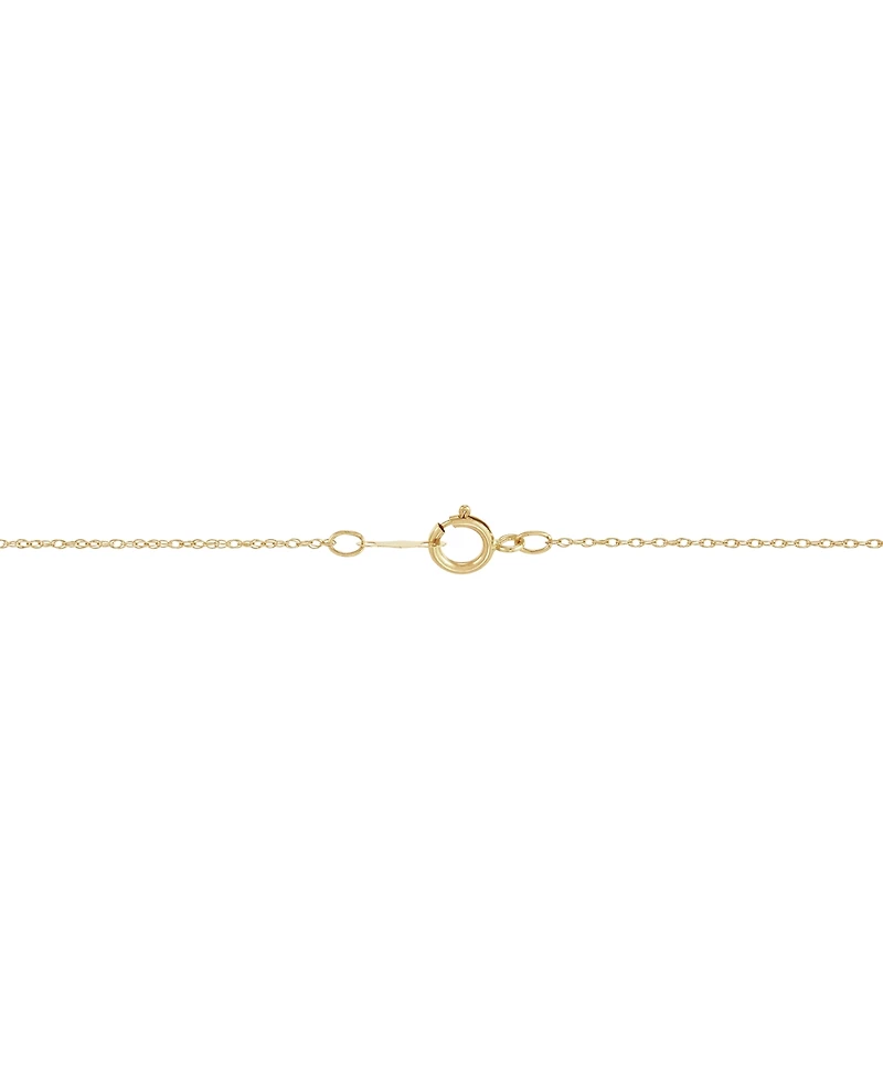 Birthstone Pendant 14k Gold or White