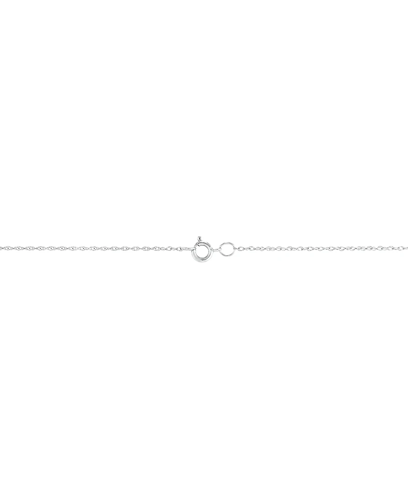 Birthstone Pendant 14k Gold or White