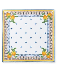Capri Lemon Double Border Napkin Set of 4