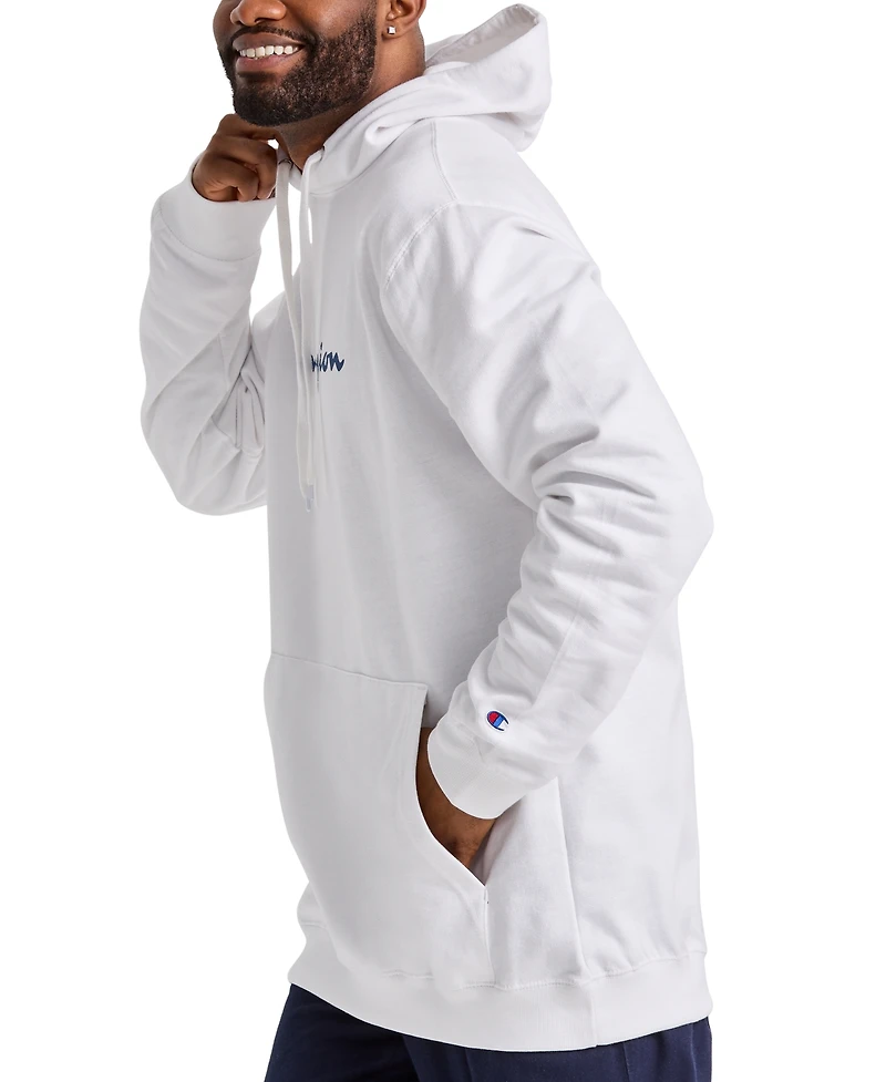 Champion Men's Big & Tall Powerblend Logo Graphic Fleece Hoodie