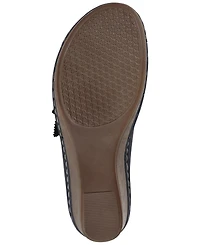 Gc Shoes Women's Selly Flower Wedge Sandals