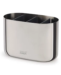 Joseph Joseph Easy Store Luxe Large Stainless-Steel Toothbrush Caddy