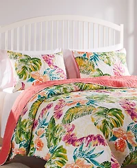 Greenland Home Fashions Tropics Coastal Palm Sham, King