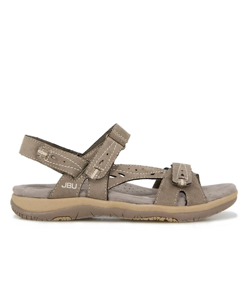 Jbu Women's Stephie Flat Sandals