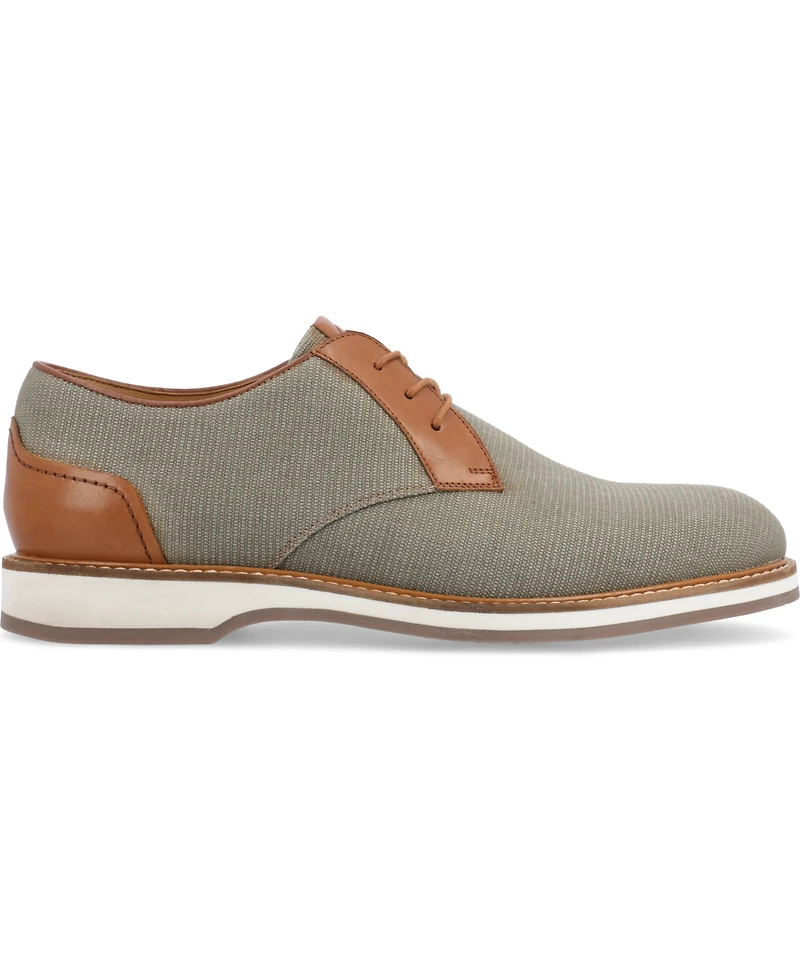 Thomas & Vine Men's Taggert Plain Toe Derby Casual Shoes