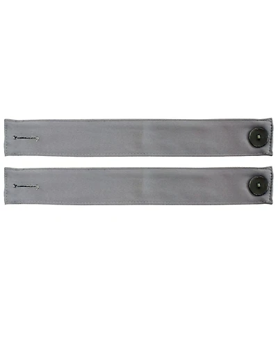 Indoor/Outdoor Fabric Curtain Tiebacks with Buttons - Polyester