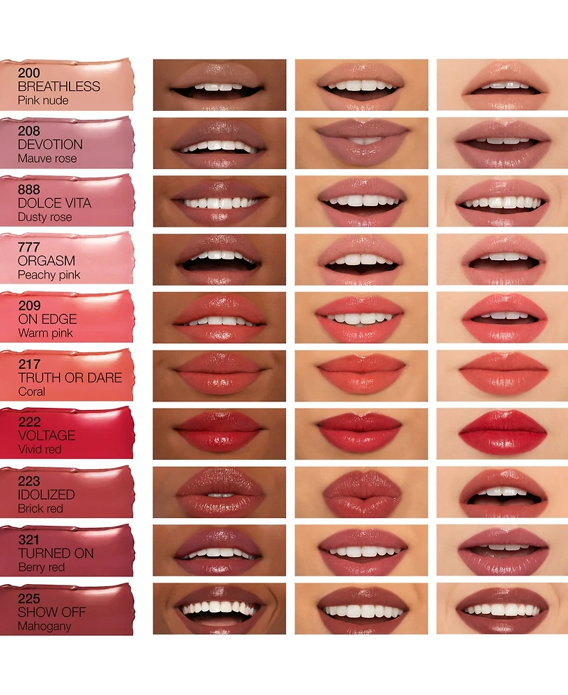 Nars Afterglow Sensual Shine Lipstick