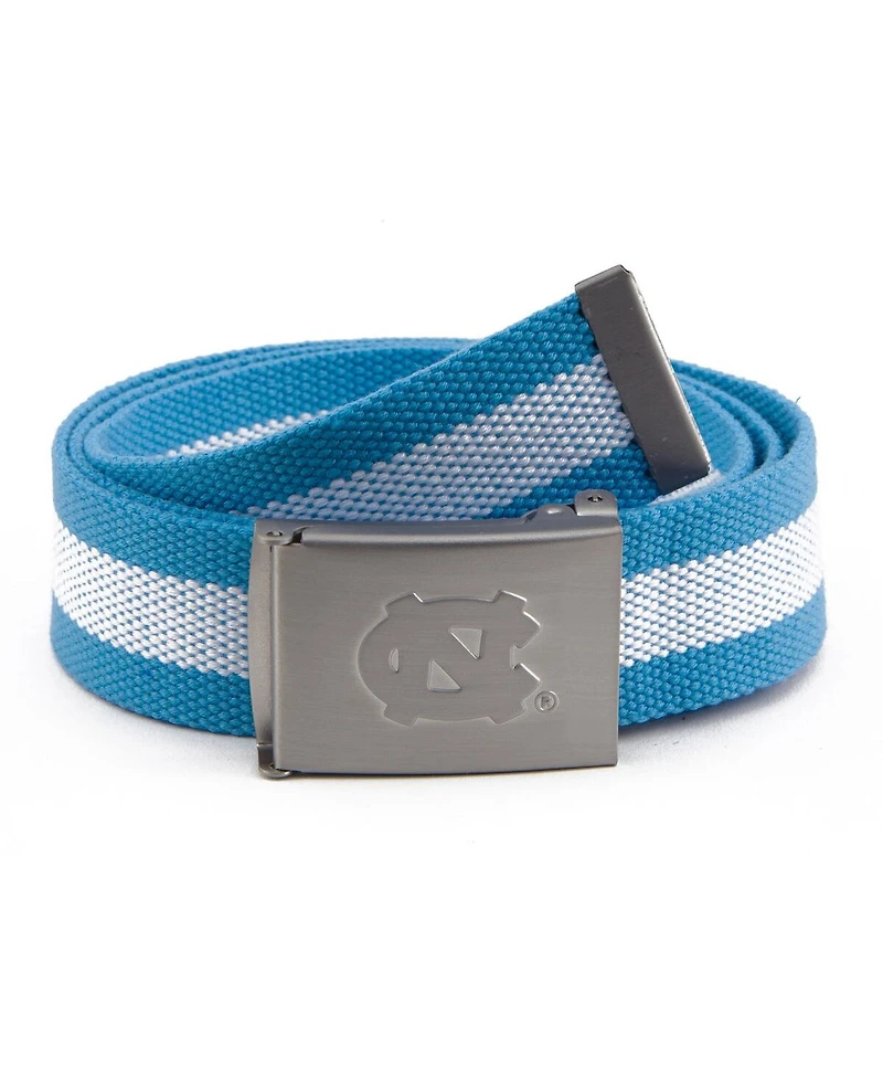 Men's North Carolina Tar Heels Fabric Belt