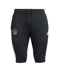Men's adidas Black La Galaxy 2023 On-Field Training Aeroready Half Pants