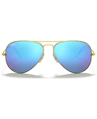 Ray-Ban Sunglasses, RB3025 Aviator Mirror