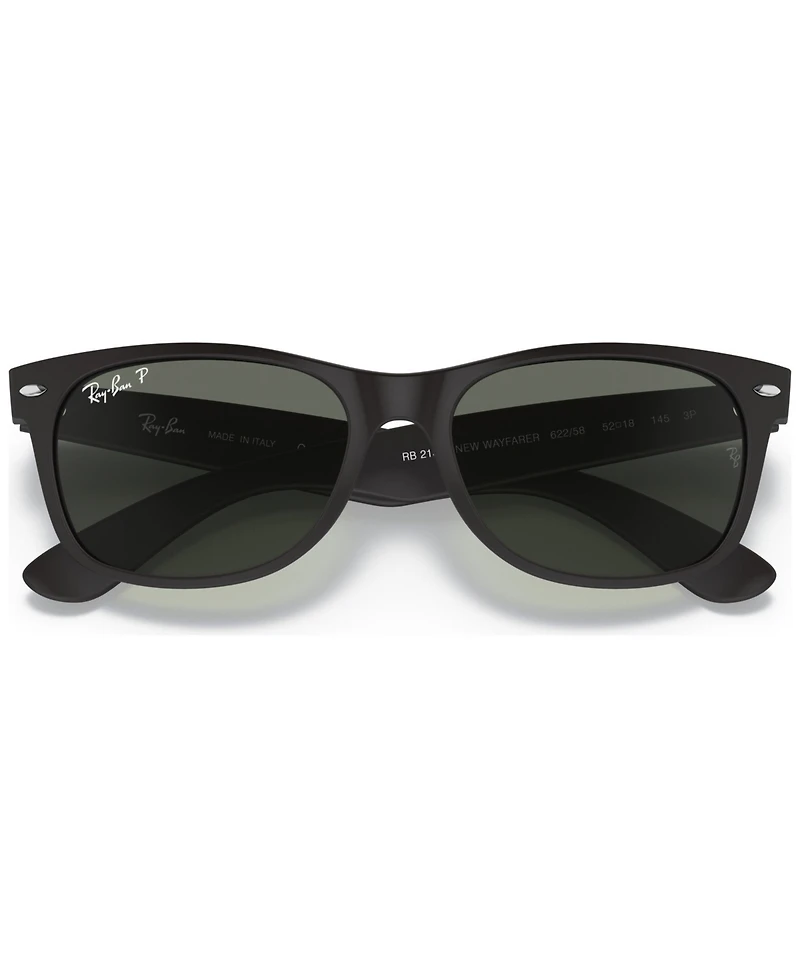 Ray-Ban Unisex Polarized Sunglasses, RB2132 New Wayfarer