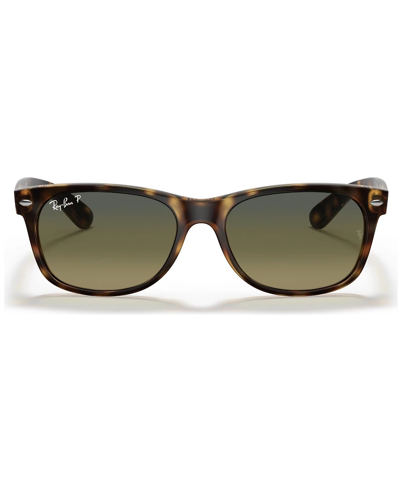 Ray-Ban Unisex Polarized Sunglasses, RB2132 New Wayfarer