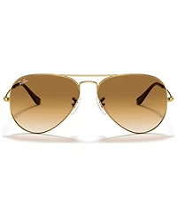 Ray-Ban Unisex Sunglasses, RB3025 Aviator Gradient