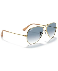 Ray-Ban Unisex Sunglasses, RB3025 Aviator Gradient