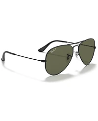Ray-Ban Unisex Polarized Aviator Classic Sunglasses, RB3025