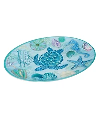 Certified International Serene Seas Melamine Platter, Set of 2