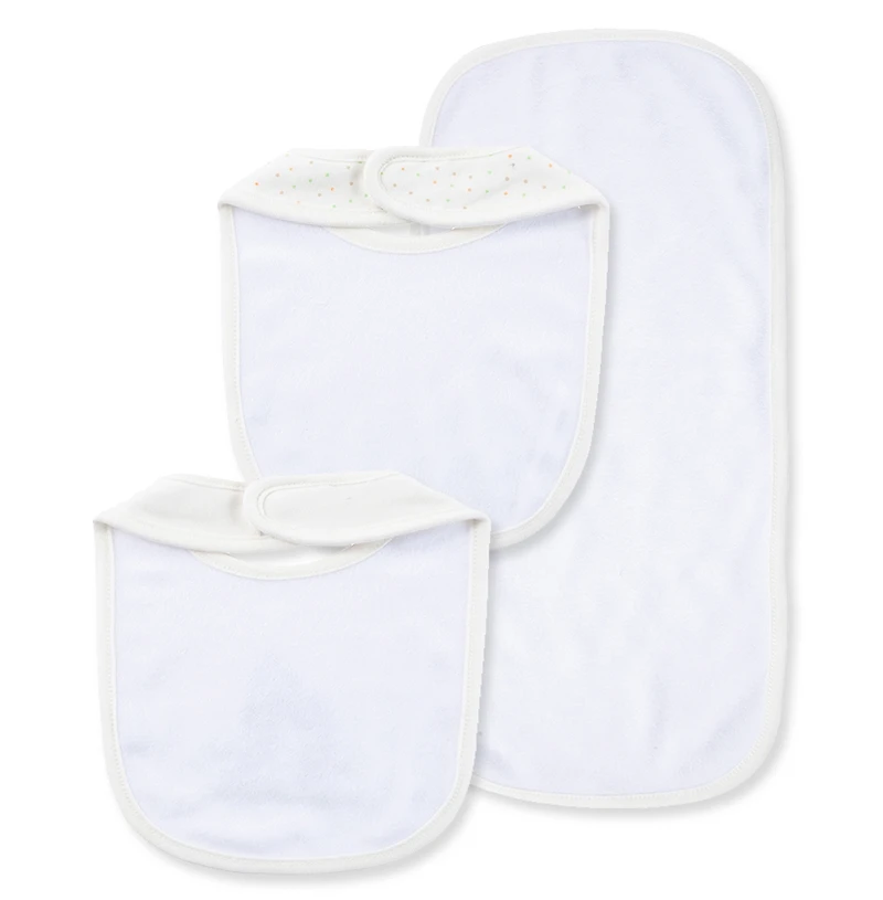 Little Me Baby Boys and Baby Girls Giraffe Bibs and Burp Cloth
