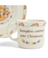 Royal Doulton Bunnykins Christening Plate & Mug 2-Piece Set