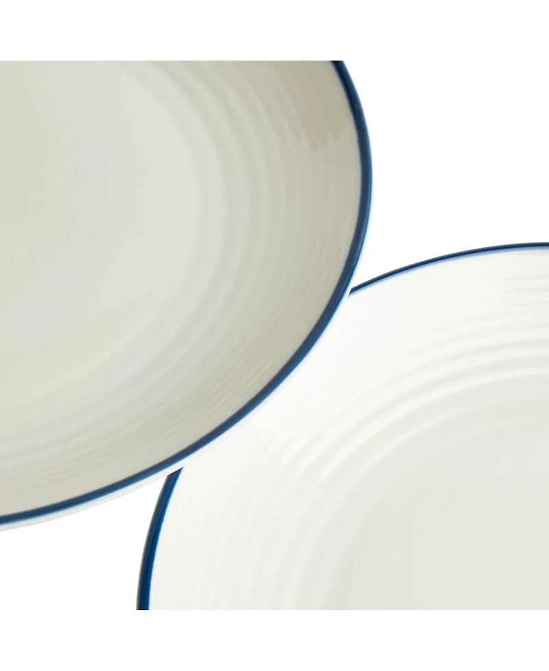 Royal Doulton Maze Denim Line Plate, Set of 4